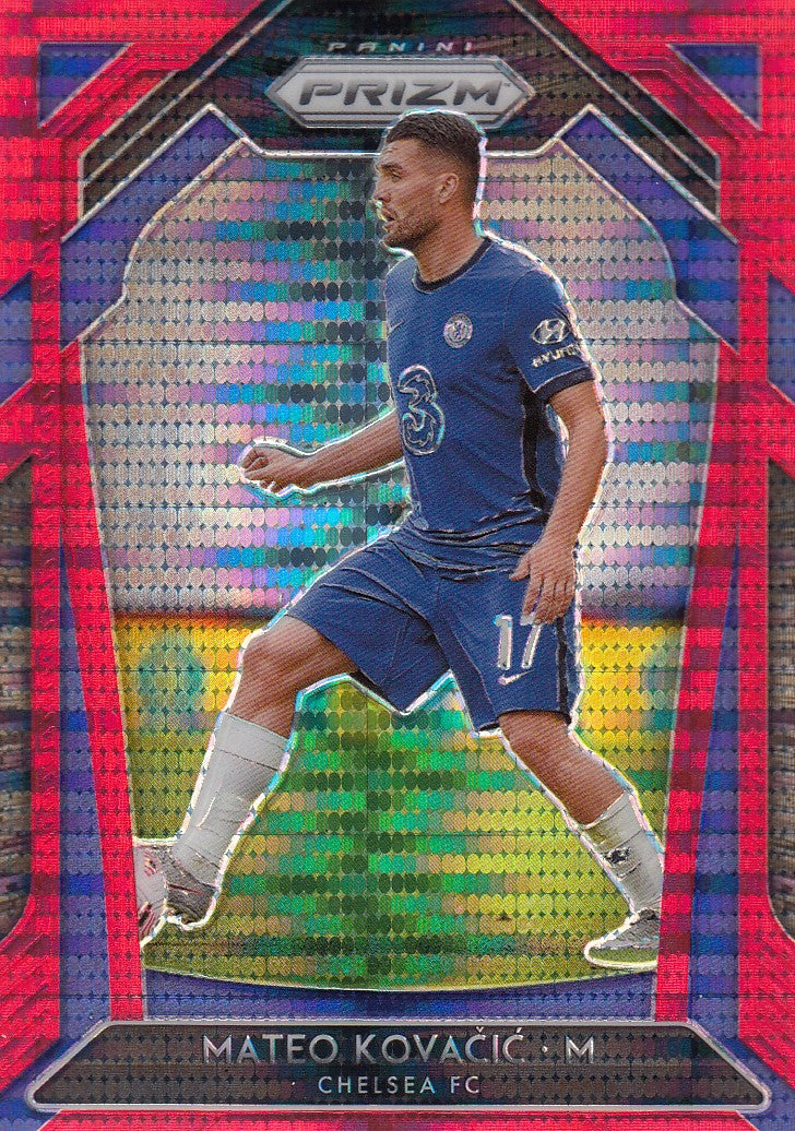218. MATEO KOVACIC - CHELSEA - RED PULSAR PRIZM