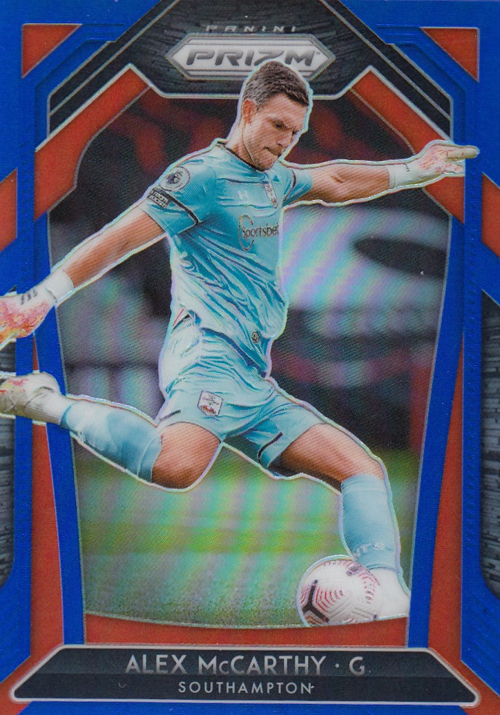 #199. BLUE PRIZM - 076. ALEX MCCARTHY - SOUTHAMPTON - CARD 17 OF 199