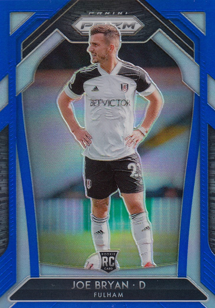 #199. BLUE PRIZM - 288. JOE BRYAN - FULHAM - CARD 170 OF 199 - ROOKIE
