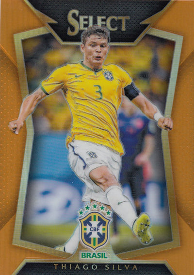 023. THIAGO SILVA - BRASIL - ORANGE PRIZM - #149