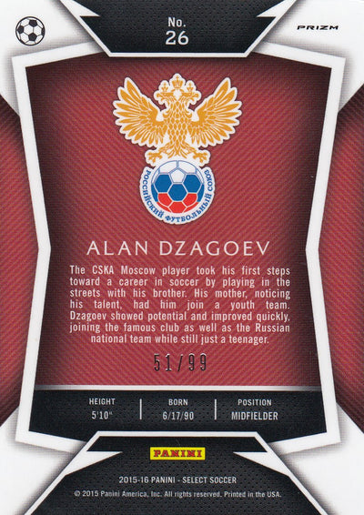 026. ALAN DZAGOEV - RUSSIA - PURPLE PRIZM - #099