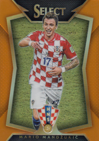067. MARIO MANDZUKIC - CROATIA - ORANGE PRIZM - #149
