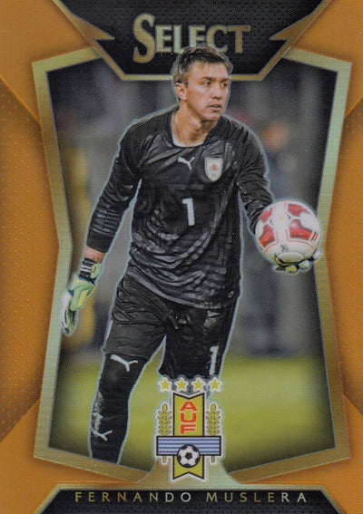 052. FERNANDO MUSLERA - URUGUAY - ORANGE PRIZM - VERSON 1 - #149