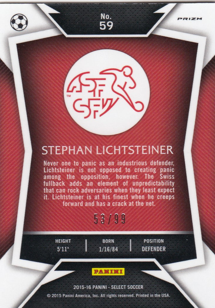 059. STEPHAN LICHTSTEINER - SWITZERLAND - PURPLE PRIZM - #099