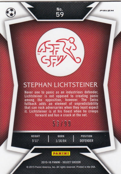 059. STEPHAN LICHTSTEINER - SWITZERLAND - PURPLE PRIZM - #099