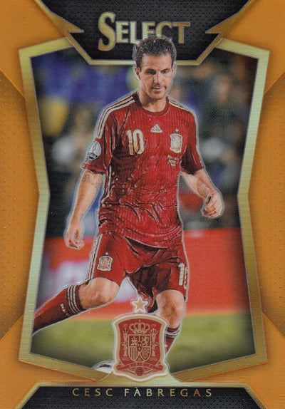 071. CESC FÀBREGAS - SPAIN - ORANGE PRIZM - #149