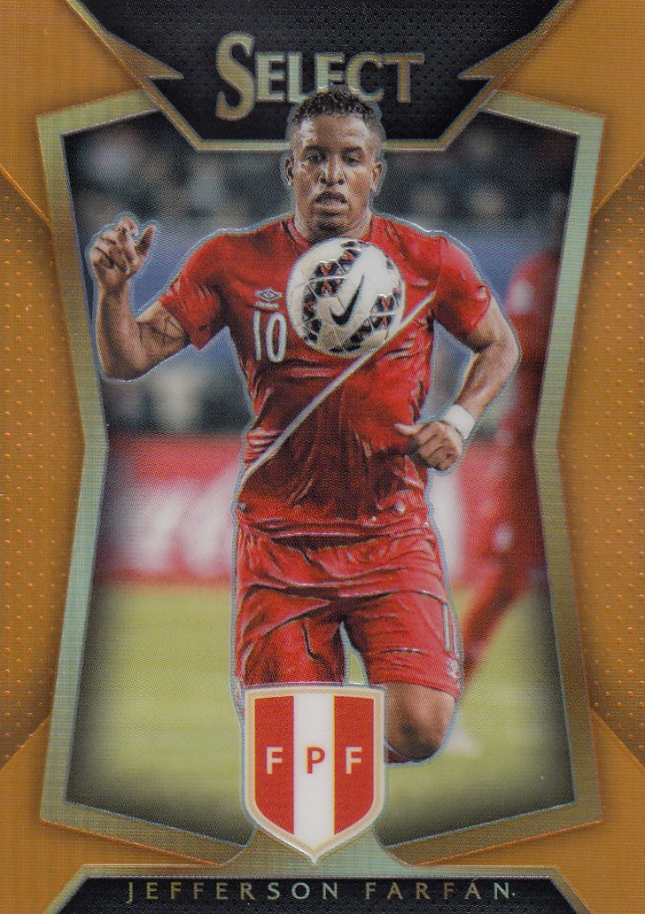 009. JEFFERSON FARFÀN - PERU - ORANGE PRIZM - #149