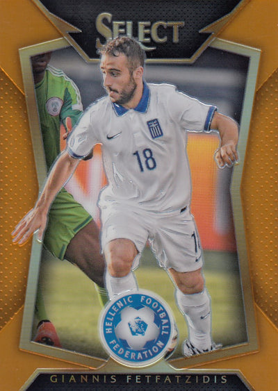 054. GIANNIS FETFATZIDIS - HELLAS - ORANGE PRIZM - VERSON 2 - #149