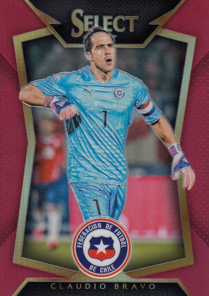 001. CLAUDIO BRAVO - CHILE - RED PRIZM - #199