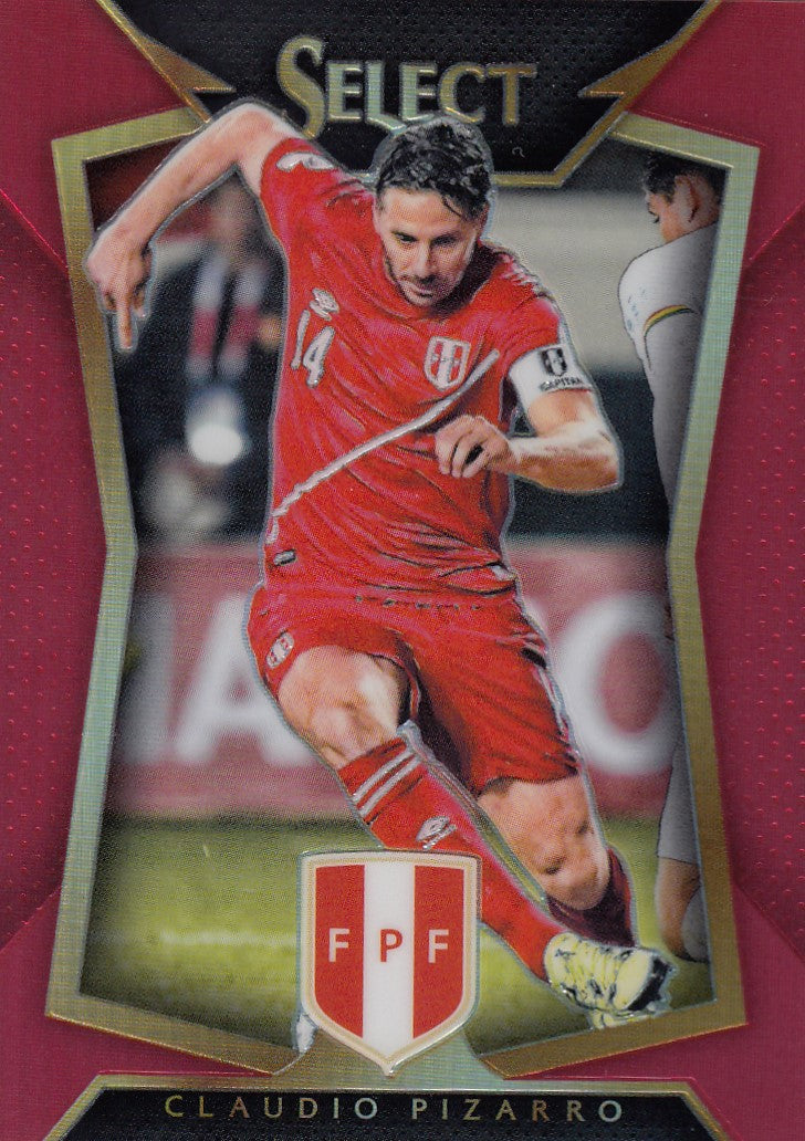 011. CLAUDIO PIZARRO - PERU - RED PRIZM - #199