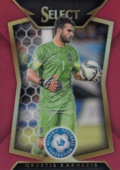 055. ORESTIS KARNEZIS - HELLAS - RED PRIZM - #199