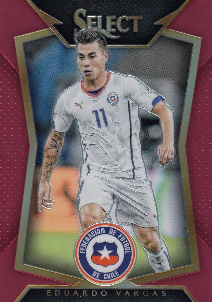 003. EDUARDO VARGAS - CHILE - RED PRIZM - #199