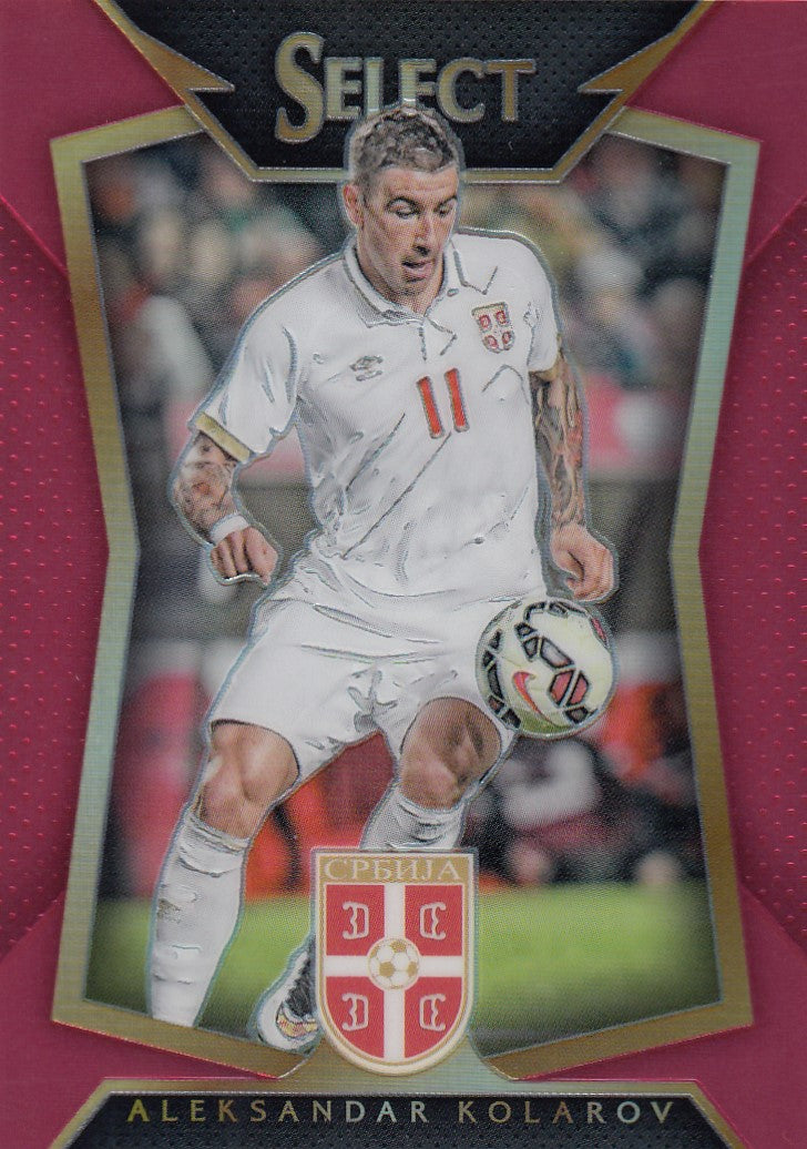014. ALEKSANDAR KOLAROV - SERBIA - RED PRIZM - #199 (1)