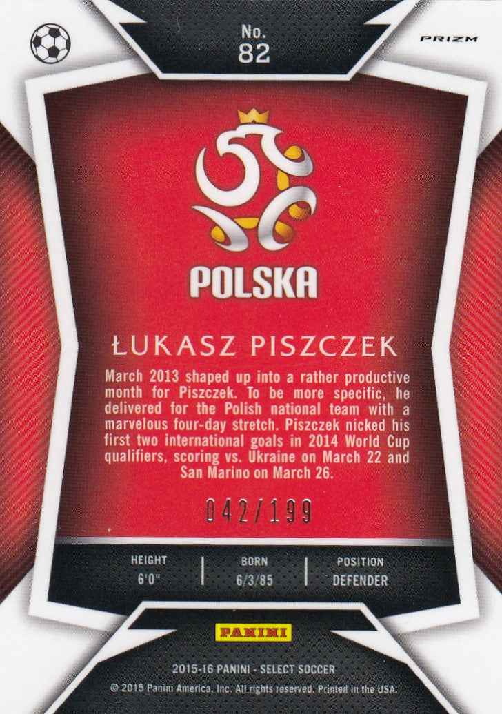 082. LUKASZ PISZCZEK - POLAND - RED PRIZM - #199 (1)