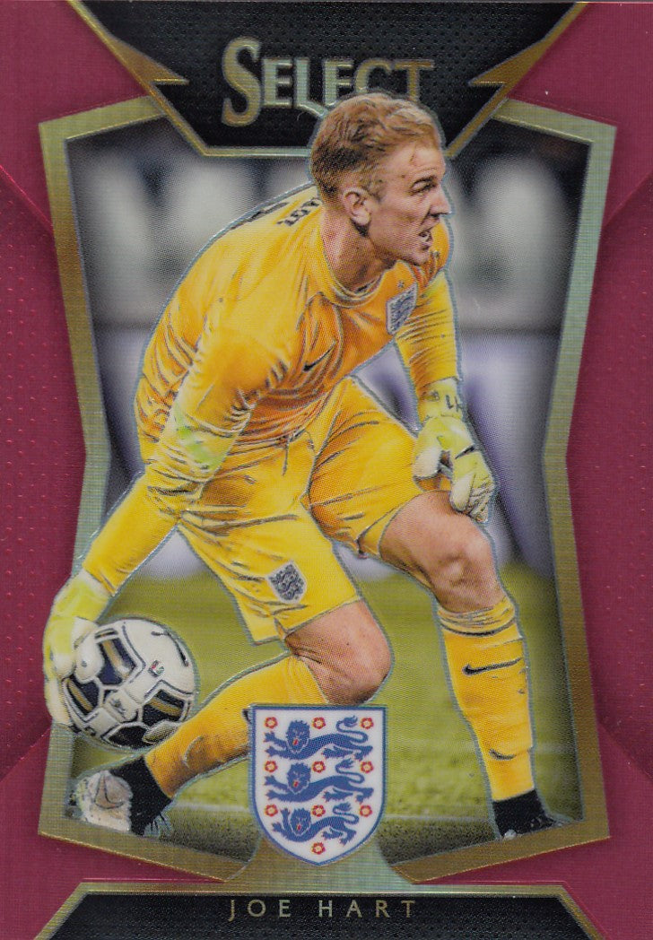 030. JOE HART - ENGLAND - RED PRIZM - #199