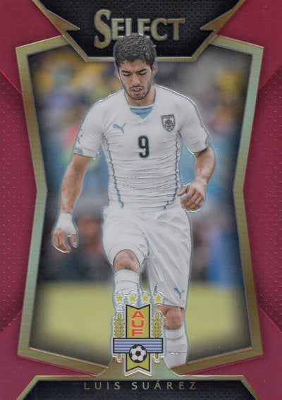 053. LUIS SUÀREZ - URUGUAY - RED PRIZM - #199 (1)