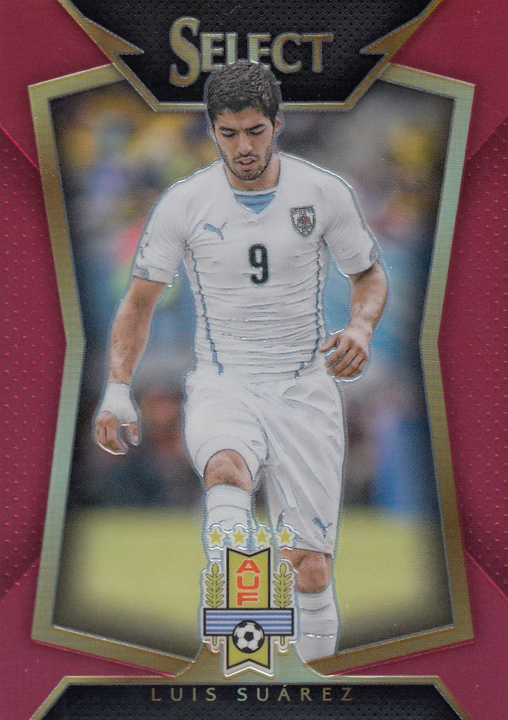 053. LUIS SUÀREZ - URUGUAY - RED PRIZM - #199 (1)