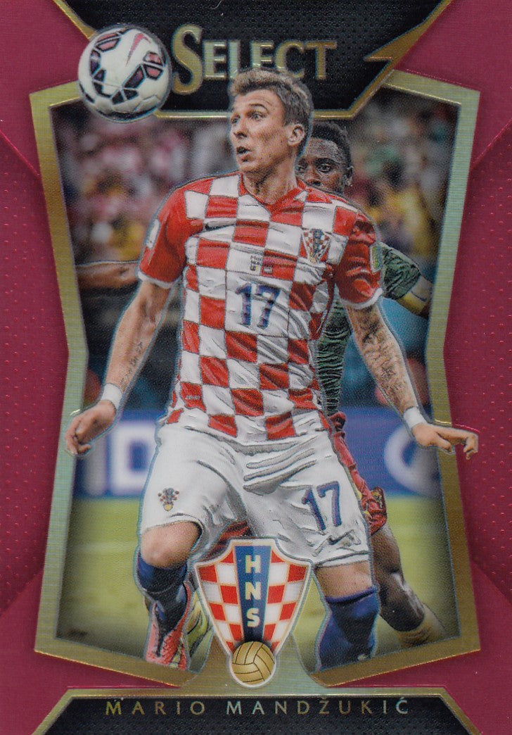 067. MARIO MANDZUKIC - CROATIA - RED PRIZM - #199