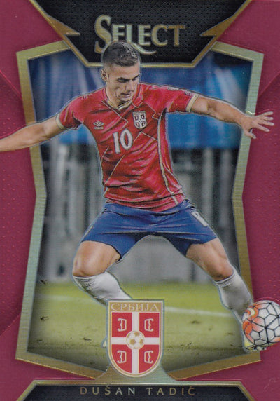 015. DUSAN TADIC - SERBIA - RED PRIZM - VERSON 2 - #199