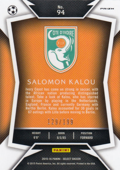 094. SALOMON KALOU - IVORY COAST - RED PRIZM - #199