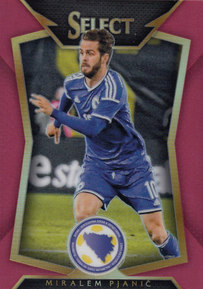 044. MIRALEM PJANIC - BOSNIA-HERZEGOVINA - RED PRIZM - VERSON 2 - #199