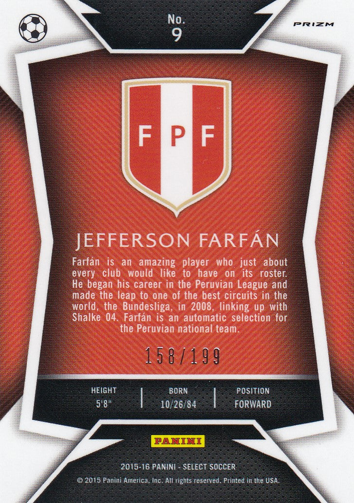 009. JEFFERSON FARFÀN - PERU - RED PRIZM - #199 (2)