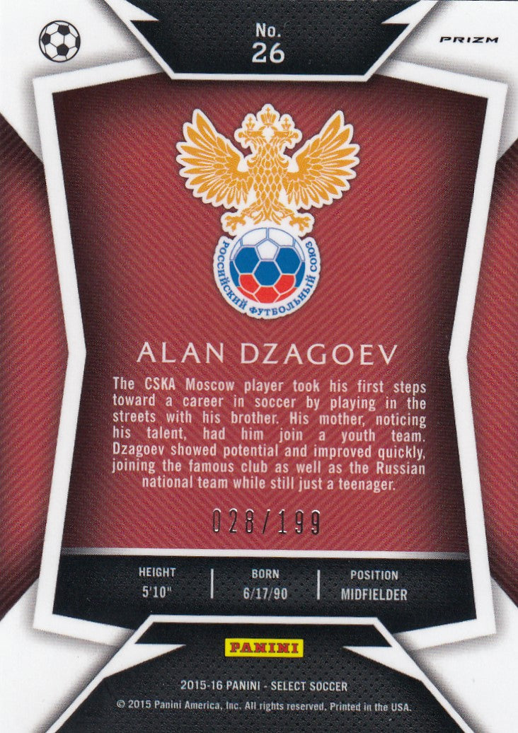 026. ALAN DZAGOEV - RUSSIA - RED PRIZM - #199 (1)