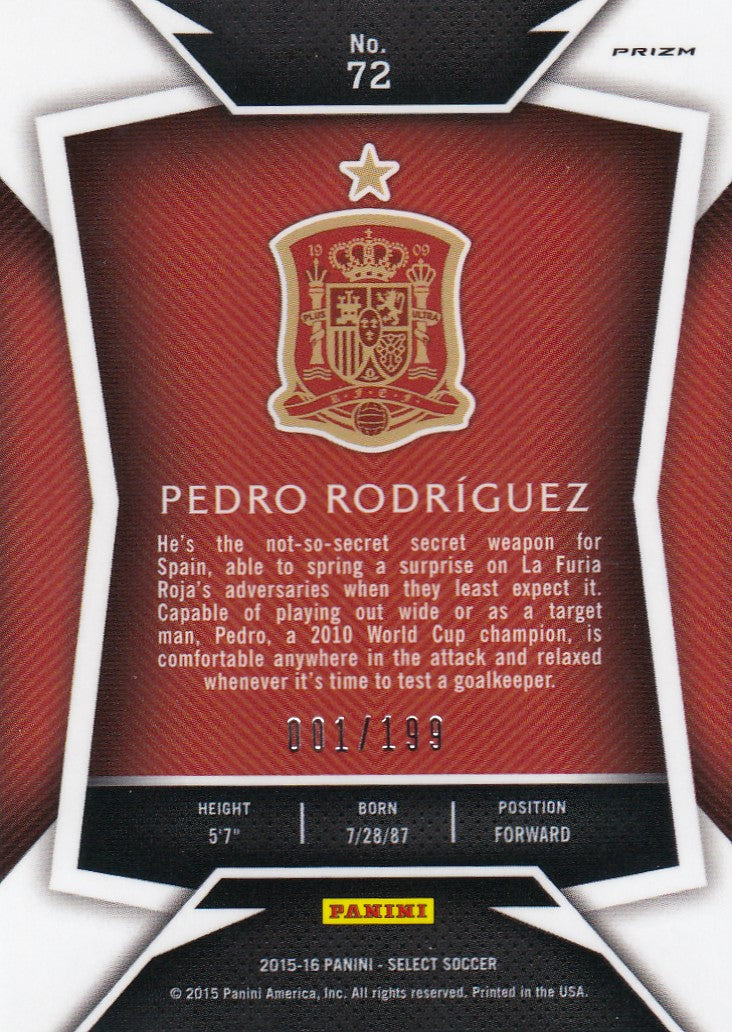 072. PEDRO RODRÌGUEZ - SPAIN - RED PRIZM - #199