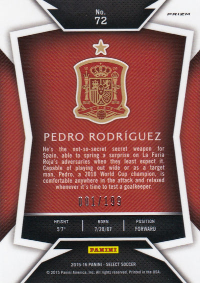 072. PEDRO RODRÌGUEZ - SPAIN - RED PRIZM - #199