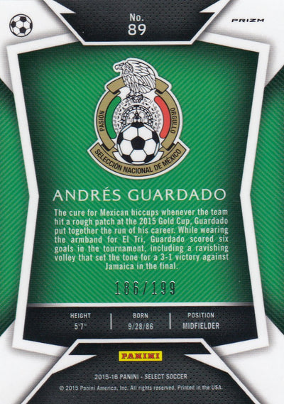 089. ANDRÈS GUARDADO - MÈXICO - RED PRIZM - VERSON 2 - #199