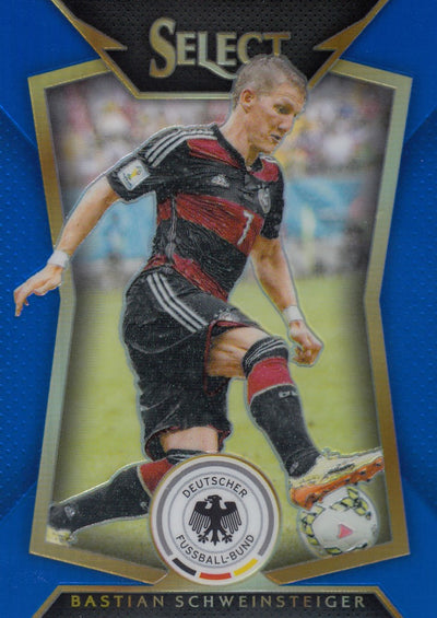 041. BASTIAN SCHWEINSTEIGER - GERMANY - BLUE PRIZM - #299 (1)