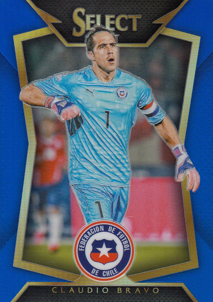 001. CLAUDIO BRAVO - CHILE - BLUE PRIZM - #299