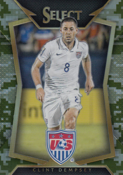 019. CLINT DEMPSEY - USA - CAMO PRIZM - #249
