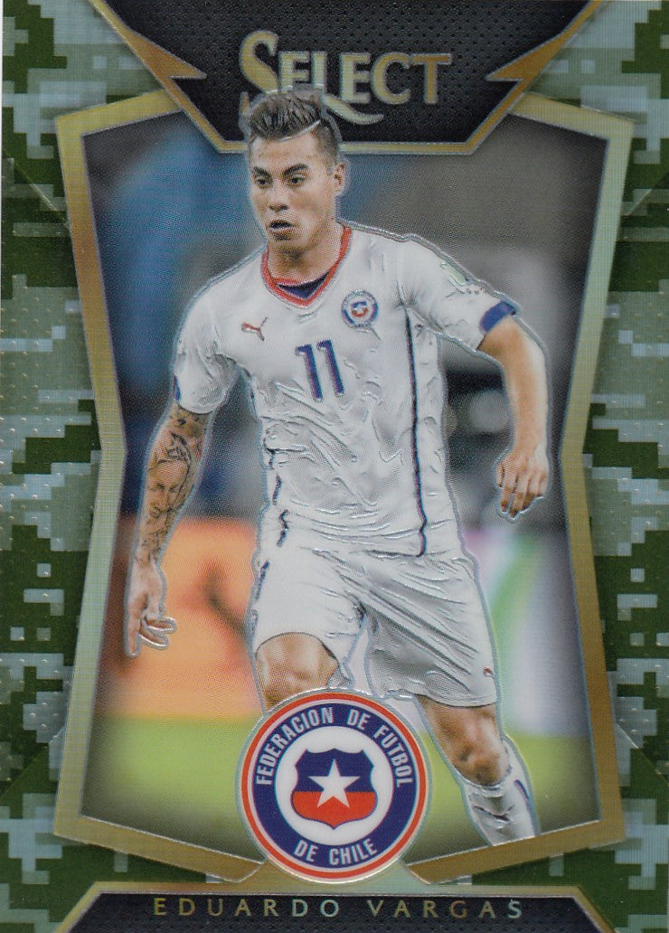 003. EDUARDO VARGAS - CHILE - CAMO PRIZM - #249