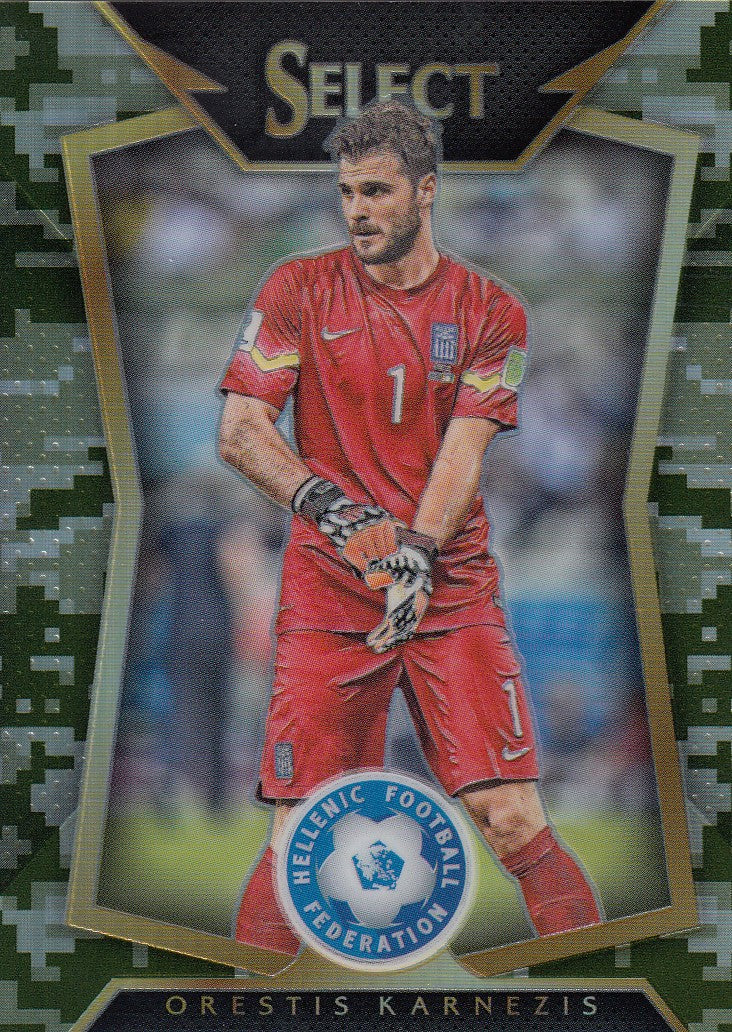 055. ORESTIS KARNEZIS - HELLAS - CAMO PRIZM - #249