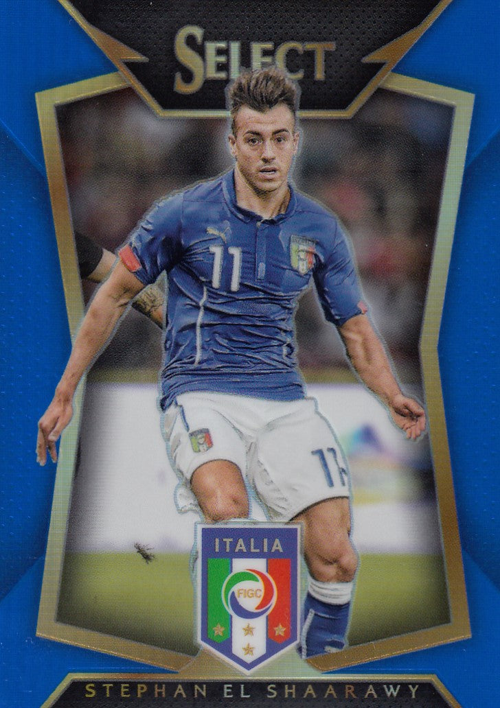 049. STEPHAN EL SHAARAWY - ITALIA - BLUE PRIZM - VERSON 1 - #299 (1)