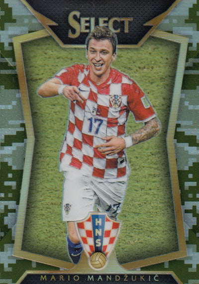 067. MARIO MANDZUKIC - CROATIA - CAMO PRIZM - #249