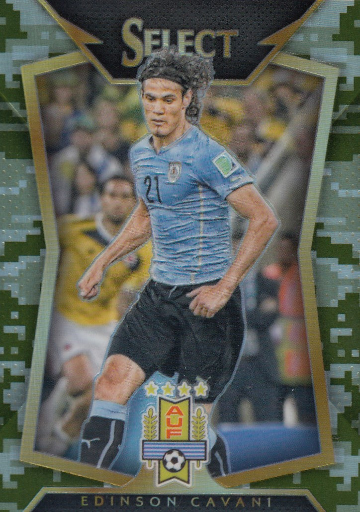050. EDINSON CAVANI - URUGUAY - CAMO PRIZM - #249 (2)