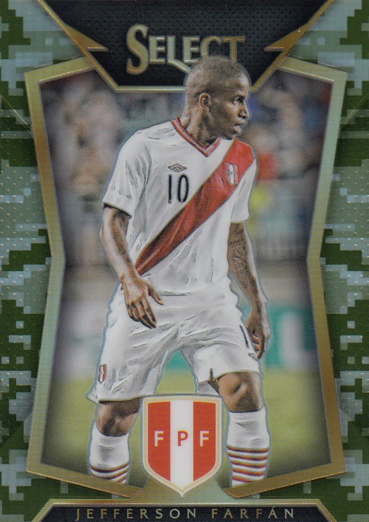 009. JEFFERSON FARFÀN - PERU - CAMO PRIZM - #249