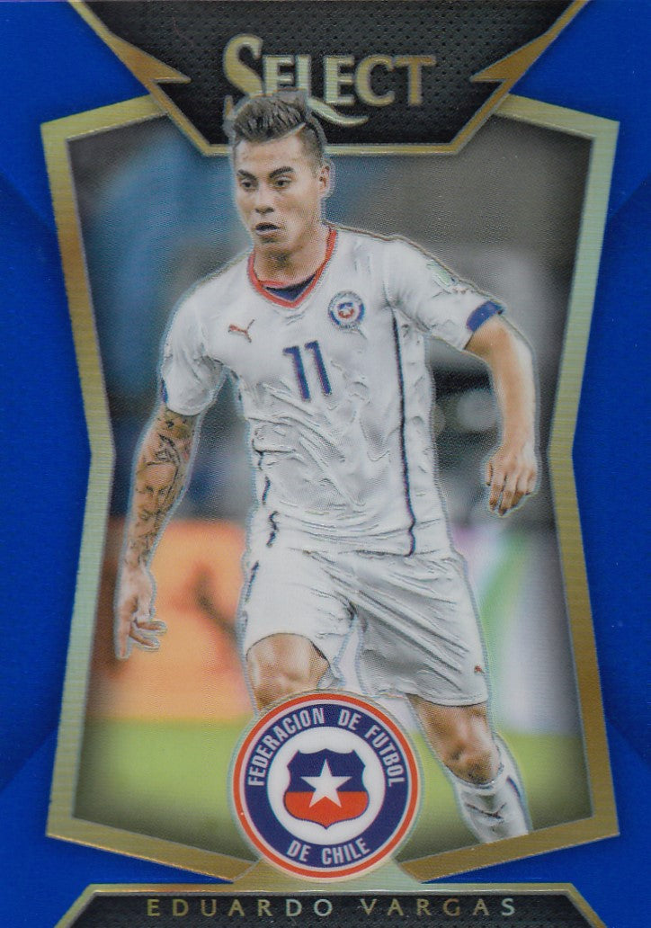 003. EDUARDO VARGAS - CHILE - BLUE PRIZM - #299 (2)