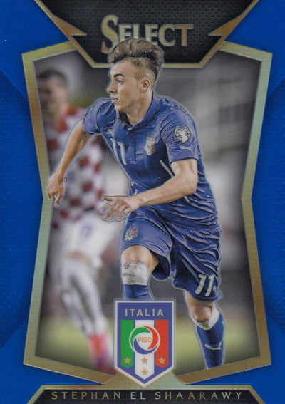 049. STEPHAN EL SHAARAWY - ITALIA - BLUE PRIZM - VERSON 2 - #299