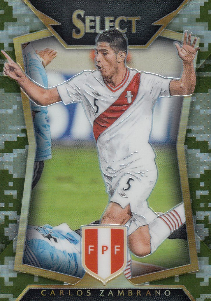 012. CARLOS ZAMBRANO - PERU - CAMO PRIZM - VERSON 2 - #249