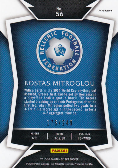 056. KOSTAS MITROGLOU - HELLAS - CAMO PRIZM - VERSON 1 - #249