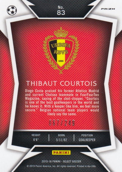 083. THIBAUT COURTOIS - BELGIUM - CAMO PRIZM - VERSON 2 - #249