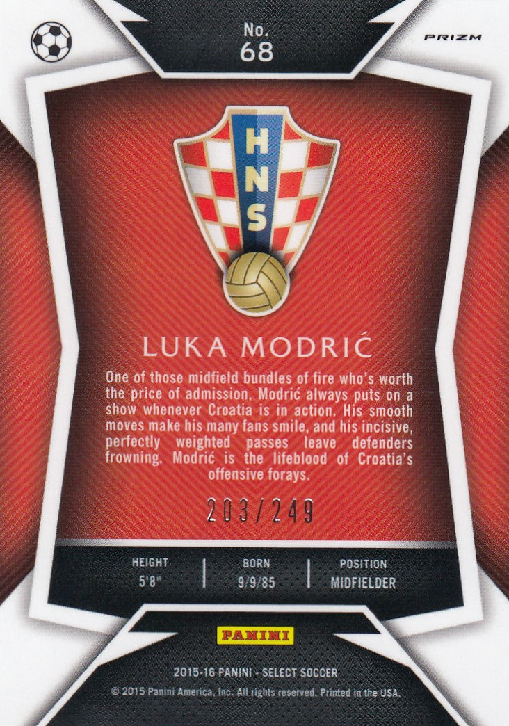 068. LUKA MODRIC - CROATIA - CAMO PRIZM - #249