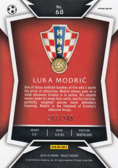 068. LUKA MODRIC - CROATIA - CAMO PRIZM - #249