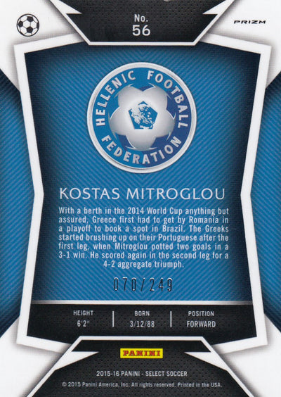 056. KOSTAS MITROGLOU - HELLAS - CAMO PRIZM - VERSON 2 - #249