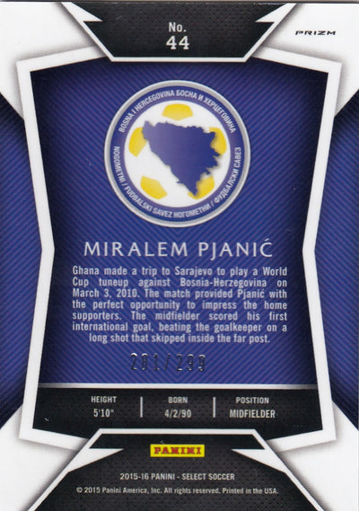 044. MIRALEM PJANIC - BOSNIA-HERZEGOVINA - BLUE PRIZM - #299