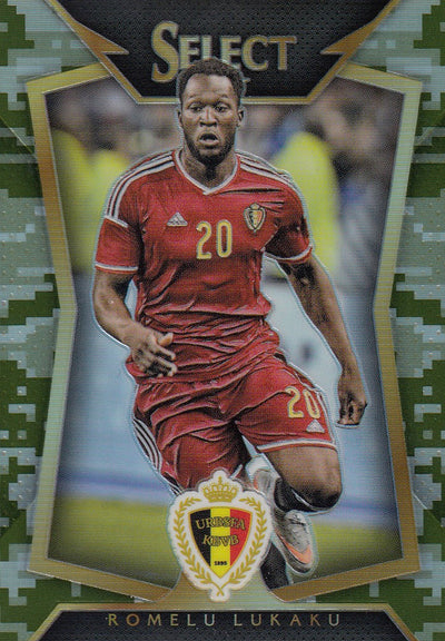 085. ROMELU LUKAKU - BELGIUM - CAMO PRIZM - VERSON 1 - #249