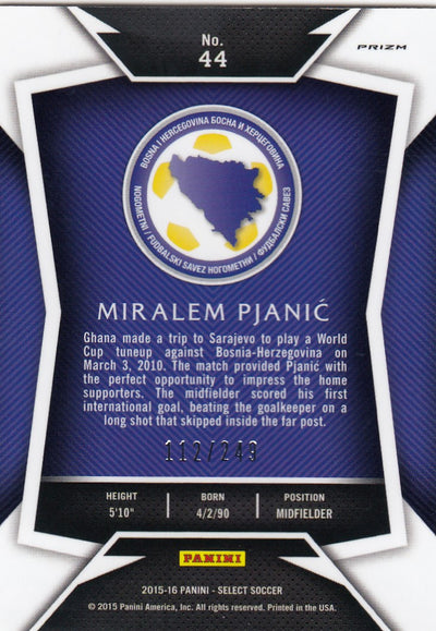 044. MIRALEM PJANIC - BOSNIA-HERZEGOVINA - CAMO PRIZM - #249 (2)